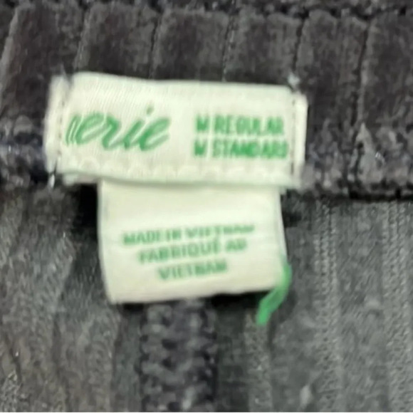Aerie gray pull on corduroy flare leg pants size Medium regular - Picture 5 of 6